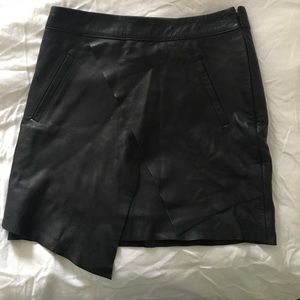 Leather skirt-- south of the border size 2/4